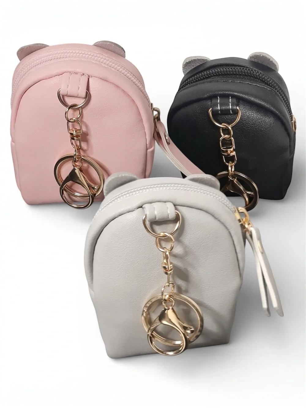 Owl Mini Backpack Bag Charm Keychain